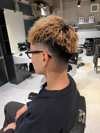 ショート メンズ 横浜BARBER 宇田海斗のヘアスタイル
