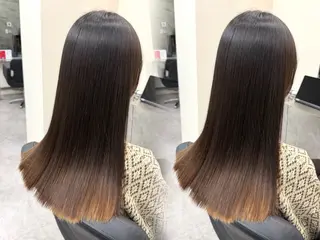 ロング 🫧とぅるん艶髪🫧 透明感カラー×猿渡のヘアスタイル