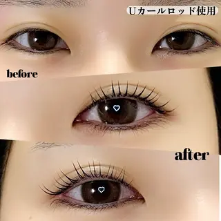 マツエク・マツパ ruhe eyeのマツエク・マツパデザイン