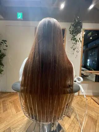 ロング 髪質改善✨高級カラー 野井琢生のヘアスタイル