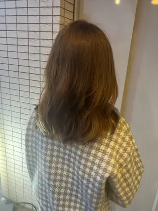 セミロング Mika Haraguchiのヘアスタイル