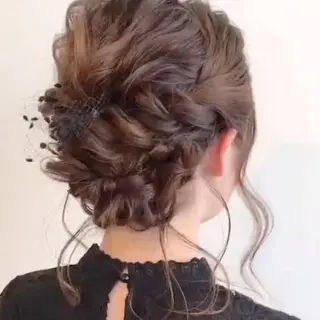 ロング カラー ケイジ✨透明感 /艶カラー✨のヘアスタイル