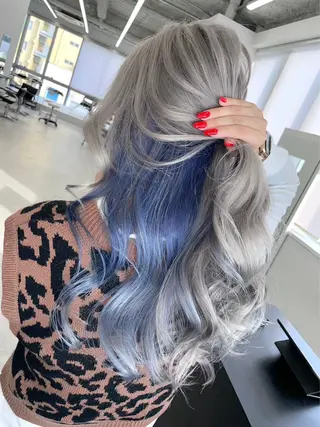 ロング カラー 齋藤 梨乃のヘアスタイル