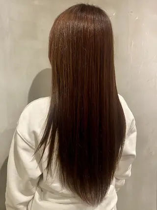 ロング カラー 土屋 夕貴のヘアスタイル