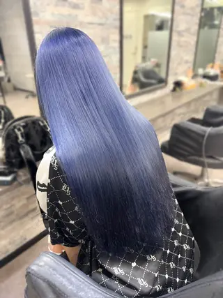 ロング カラー ハイトーンエクステ 🎩カズキ🎩のヘアスタイル