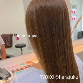 セミロング カラー パーマ ヘアアレンジ メンズ ワット 原宿のヘアスタイル