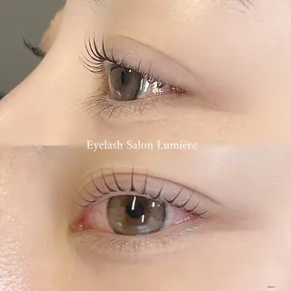 マツエク・マツパ Lumiére 鈴木咲良のマツエク・マツパデザイン