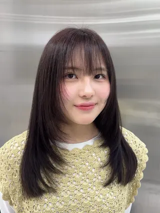 ロング カラー リコ🪐レイヤー モデル募集のヘアスタイル