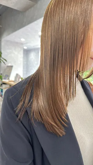 ミディアム ✨️美髪✨️透明感カ ラー✨️大泉翔／店長のヘアスタイル