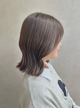カラー 児玉 りなのヘアスタイル