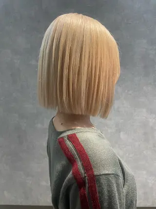ショート カラー ヘアアレンジ 透明感カラー/推しカ ラー☁️JURAのヘアスタイル