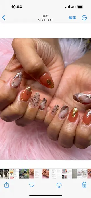 ネイル rukianail 新里のネイルデザイン