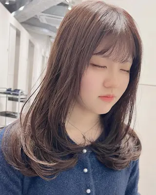 セミロング ✅大人女性の為の レイヤーカット梅澤徹のヘアスタイル