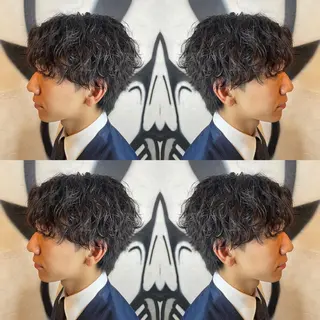 ショート パーマ メンズ 1ｍｍも妥協しない 圧倒的メンズカットのヘアスタイル