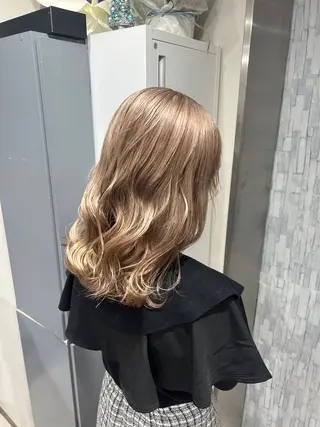 セミロング 池袋/カラー特化🎨 ロング料金なし🩵のヘアスタイル