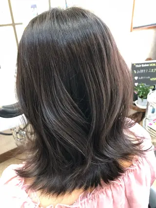 セミロング 石塚 浩のヘアスタイル