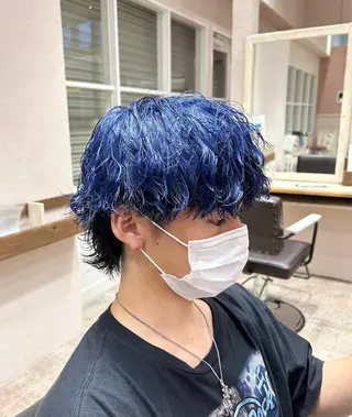カラー 横山ダブルカラー ハイライト透明感カラのヘアスタイル