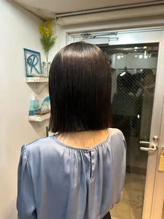 ミディアム raguna🌿 足立雄穂のヘアスタイル