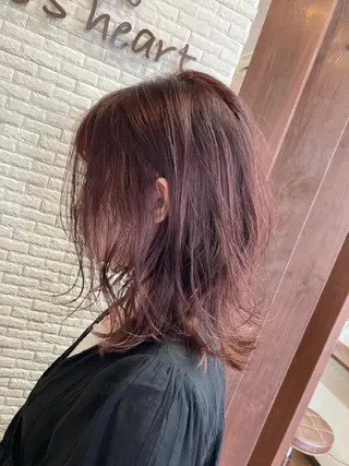 ミディアム カラー ヘアと眉Otsuka Hikari💆‍♀のヘアスタイル