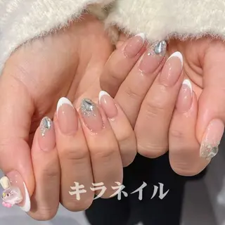 ネイル 🎀kira 長さだし💗モチ最高のネイルデザイン