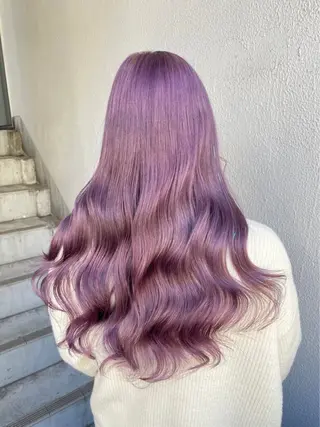 ロング カラー ヘアアレンジ 💗横浜美容室 💗HARUNAのヘアスタイル