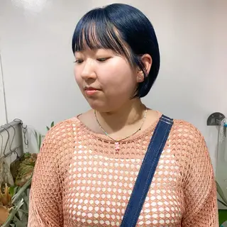 ミディアム カラー 中屋恵美🎨 Designカラーのヘアスタイル