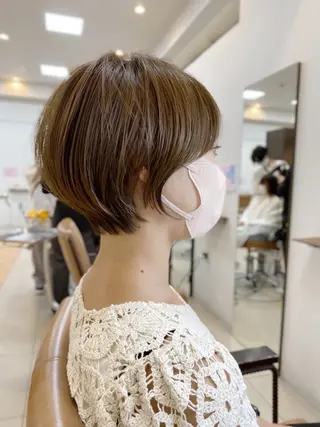 ショート カラー 藤田 祥平のヘアスタイル