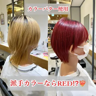 ショート カラー Kana 🍋 ハイトーン【高円寺】のヘアスタイル