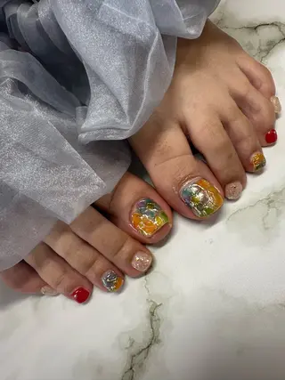 ネイル AOAQUA SHIORIのネイルデザイン