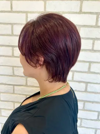 ショート カラー 《艶髪質改善》 かのん☽⑅ ˖のヘアスタイル