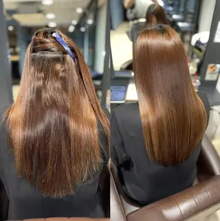 パーマ ロング カラー リピート90%超/縮 毛/酸性縮毛特化井口のヘアスタイル