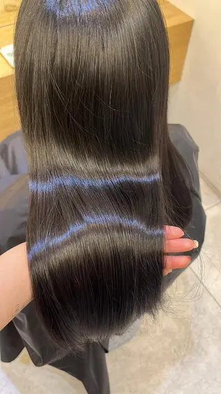 ロング カラー 渋谷で叶う美髪❤ ◎NATSUKI🤍のヘアスタイル