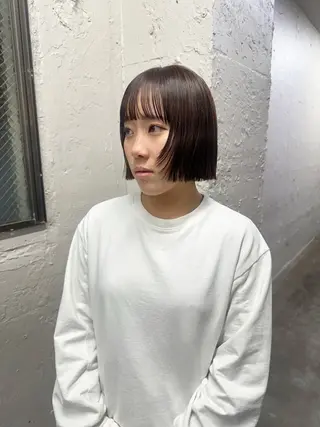 ショート ハッシュカット🎀 レイヤーカットのヘアスタイル