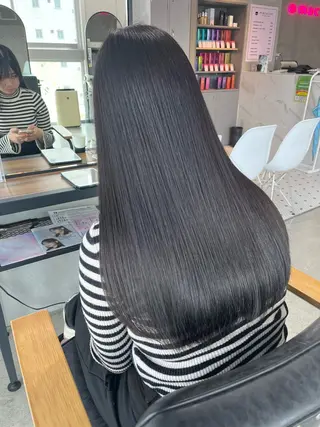 ロング 大友 正晴のヘアスタイル