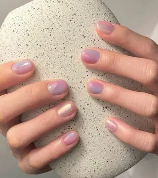 ネイル ハイトーン/レイヤー nail 百咲💌のヘアスタイル