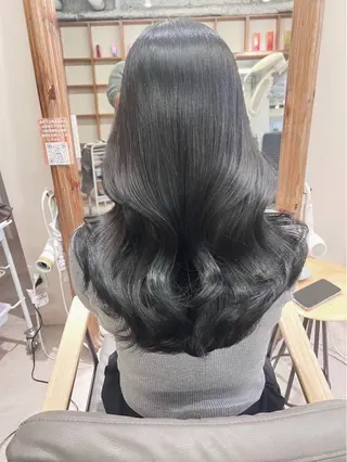 ロング レイヤー/ショート chere狭山のヘアスタイル