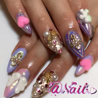 ネイル 小尾 栞のネイルデザイン