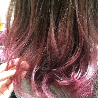 ロング カラー 鈴木 麻希のヘアスタイル