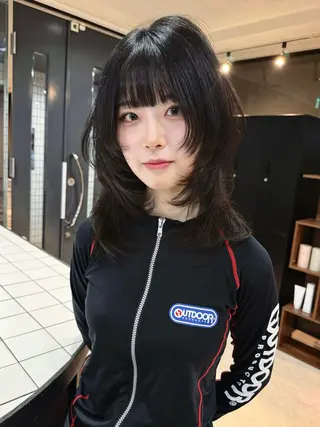 ロング 宮嶋 蓮のヘアスタイル
