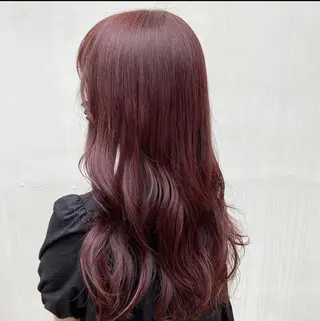 ロング カラー 中沢梨々花 🎀透明感カラーのヘアスタイル