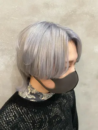 ショート カラー 【ピンク/韓国ヘア/ ヘアセット】亜海のヘアスタイル