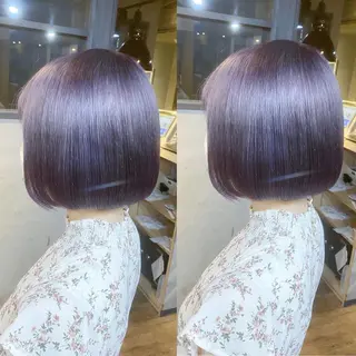 ミディアム カラー yoriダブルカラー 代表すがわらのヘアスタイル