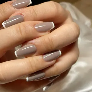 ロング ネイル 金子 彩海のネイルデザイン