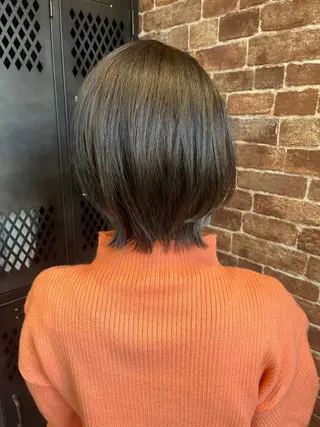 ショート カラー パーマ ヘアアレンジ メンズ キッズ ネイル マツエク・マツパ アイブロウ 久木原 ゆりのヘアスタイル