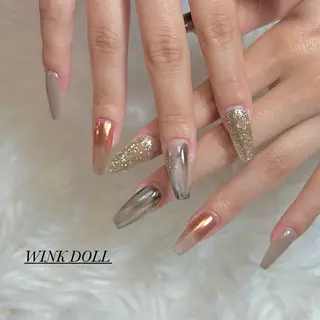 ネイル WINK DOLL 🌹MIRAIのネイルデザイン