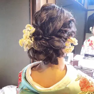 ヘアアレンジ YAP！HAIR トコツメアヤノのヘアスタイル