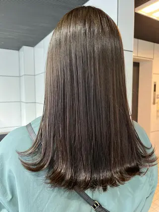 カラー カットパーマ 🌀あさみのヘアスタイル