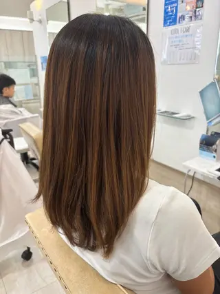 ロング カットモデル募集/ 加藤美月のヘアスタイル