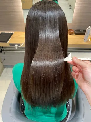 ロング 清水 香理のヘアスタイル