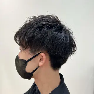 ショート パーマ メンズ ✨🌿大人可愛い愛さ れhair🌿✨松本のヘアスタイル